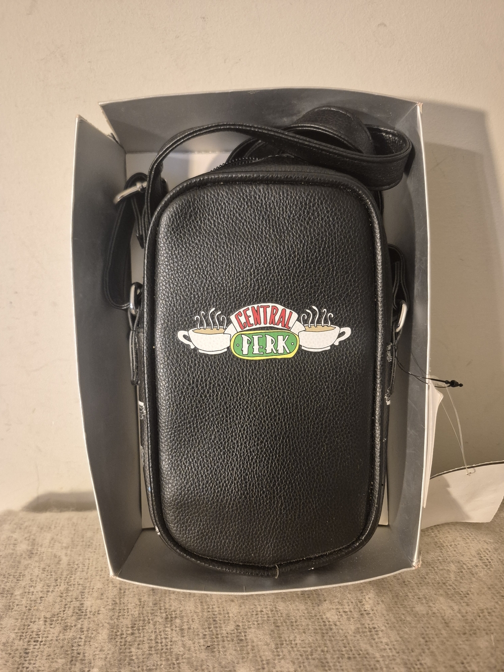 Danielle Nicole Black Central Perk Crossbody Bag